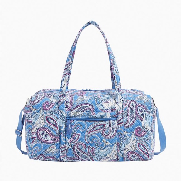 Vera Bradley Disney Cinderella Large Duffel Bag NWT